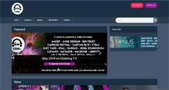 Desktop Screenshot of clubbingtv.com